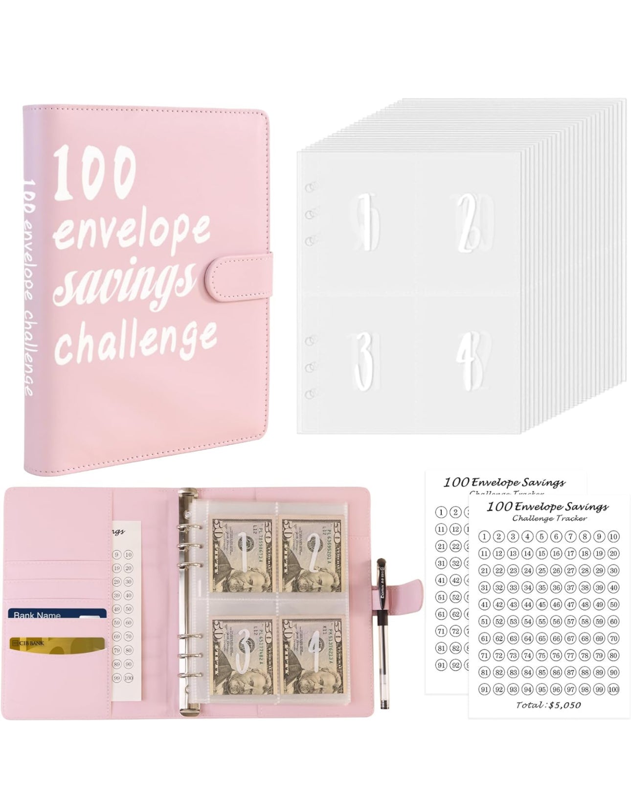 100 day savings challenge book